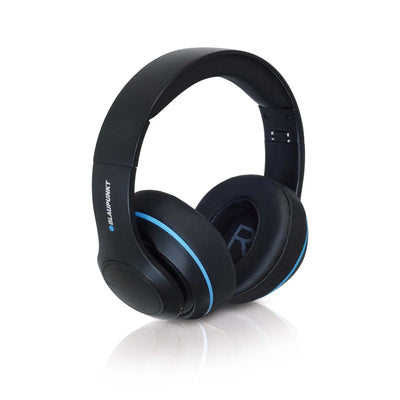 schwarze Bluetooth Kopfhörer HPB 30 mit Bluetooth 5.3, Over-Ear-Polsterung und einklappbaren Ohrmuscheln