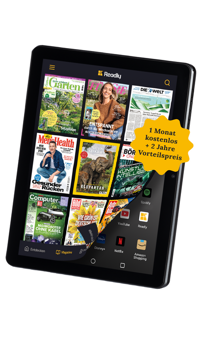 Readly Reader | Android 12 Tablet + Deutschlands größter digitaler Kiosk - Blaupunkt Audio Deutschland Tablet