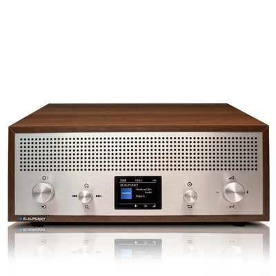 Nostalgieradio mit DAB+ Blaupunkt Verona Walnuss Holzoptik und Bluetooth