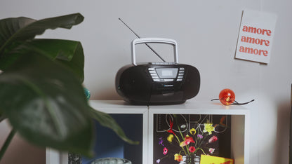 BOOMBOX MIT CD PLAYER FÜR KINDER | B 120 Black |