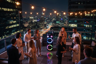 Realistic Nighttime Party