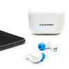 TWS 20: Blaupunkt True Wireless Earbuds mit Bluetooth 5.0, kompatibel mit Android und iOS, Touch-Control und 4 Stunden Akkulaufzeit