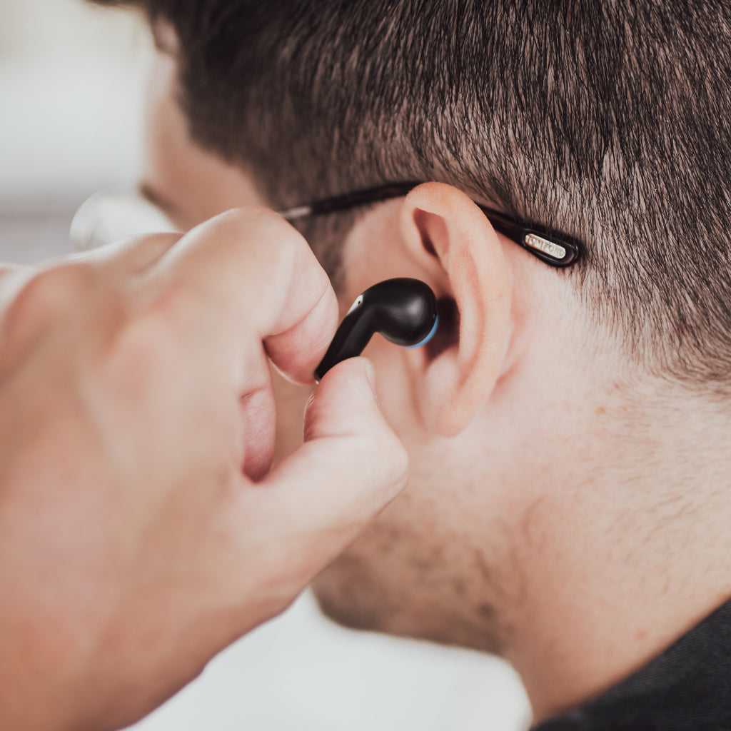 Earbuds mit Bluetooth 5.0, kompatibel mit Android und iOS, Touch-Control und 4 Stunden Akkulaufzeit: True Wireless In-Ear-Kopfhörer TWS 20 von Blaupunkt