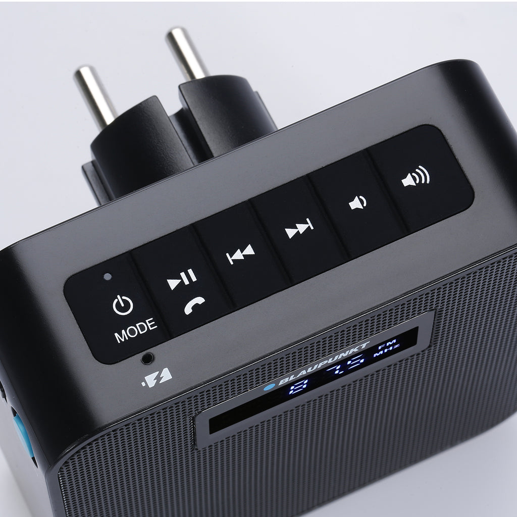 Blaupunkt Steckdosenradio mit Bluetooth in Schwarz - PRB 100